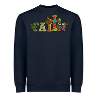 Navy christmas cross faith Heavyweight Sweatshirt - RanaPortraitStore