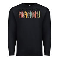Black my favorite people call me nanny Premium Sweatshirt - MaliasSmallBusiness