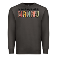 Smoke my favorite people call me nanny Premium Sweatshirt - MaliasSmallBusiness