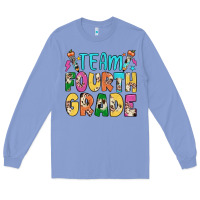 Colony Blue team fourth grade Long Sleeve Tee - JahusDesignShop