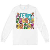 White team fourth grade Long Sleeve Tee - JahusDesignShop