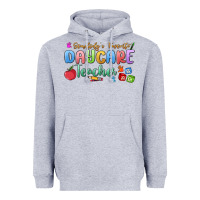 Heather Grey somebody's favorite daycare teacher Heavyweight Hoodie - MaliasSmallBusiness