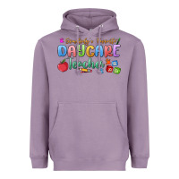 Lavender somebody's favorite daycare teacher Heavyweight Hoodie - MaliasSmallBusiness