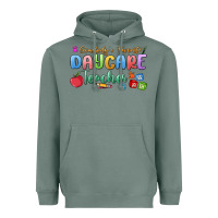 Sage somebody's favorite daycare teacher Heavyweight Hoodie - MaliasSmallBusiness