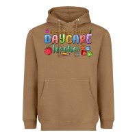 Toasted Coconut somebody's favorite daycare teacher Heavyweight Hoodie - MaliasSmallBusiness