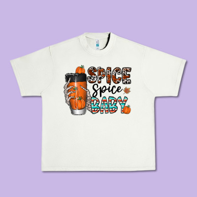 Spice Spice Baby Urban Heavy Tee Designed By Cowhidedigitalart