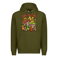 Army Green you had me at salsa Premium Hoodie - LillyAllenDesigns