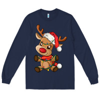 Baby Christmas Reindeer Long Sleeve Tee | Teevron