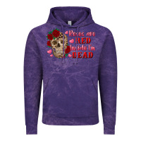 Cloud Purple roses are red inside i'm dead Skull Vintage Hoodie - RanaPortraitStore