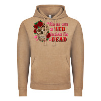 Vintage Coffee roses are red inside i'm dead Skull Vintage Hoodie - RanaPortraitStore