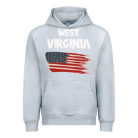 Heather Grey WEST VIRGINIA Urban Hoodie - Bettercallsaul