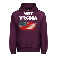 Mauve Wine WEST VIRGINIA Urban Hoodie - Bettercallsaul