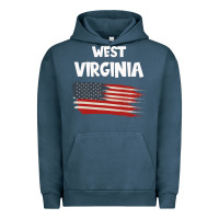 Pigment Midnight Navy WEST VIRGINIA Urban Hoodie - Bettercallsaul