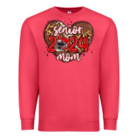 Cardinal senior 2024 mom football Premium Sweatshirt - MaliasSmallBusiness