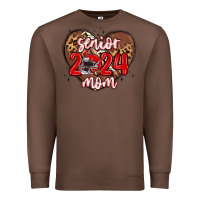 Chestnut senior 2024 mom football Premium Sweatshirt - MaliasSmallBusiness