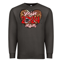 Smoke senior 2024 mom football Premium Sweatshirt - MaliasSmallBusiness