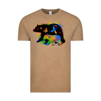 Vintage Coffee autism mama bear Vintage Tee - Zillion Design Studio