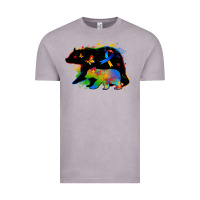 Vintage Zinc autism mama bear Vintage Tee - Zillion Design Studio