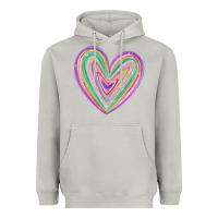 Moon Dust valentine's day colorful heart Heavyweight Hoodie - MaliasSmallBusiness