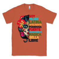 Copper sugar skull women hispanic heritage month Classic Tee - BundleAndBundleShop