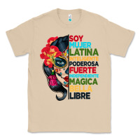 Mushroom sugar skull women hispanic heritage month Classic Tee - BundleAndBundleShop