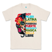 Natural sugar skull women hispanic heritage month Classic Tee - BundleAndBundleShop