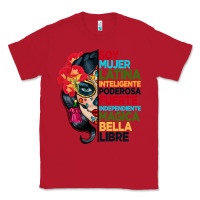 Red sugar skull women hispanic heritage month Classic Tee - BundleAndBundleShop