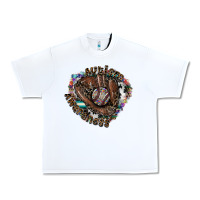 White autism awareness baseball Urban Heavy Tee - SublimationCraftShop