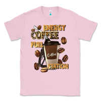 Bubblegum Pink energy coffee fuel station Classic Tee - Artiststas