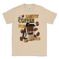 Mushroom energy coffee fuel station Classic Tee - Artiststas