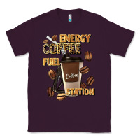 Plum energy coffee fuel station Classic Tee - Artiststas