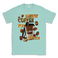 Seafoam energy coffee fuel station Classic Tee - Artiststas