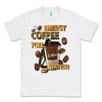 White energy coffee fuel station Classic Tee - Artiststas