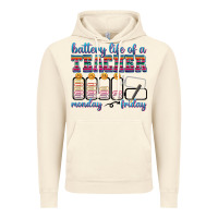 Vintage Artic battery life of a teacher Vintage Hoodie - texasbilliewilder