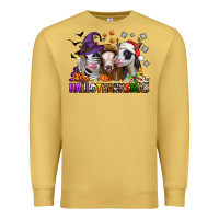 Antique Gold Happy Hallothanksmas heifers Premium Sweatshirt - NancyCooperArtShop