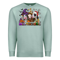 Seafoam Happy Hallothanksmas heifers Premium Sweatshirt - NancyCooperArtShop