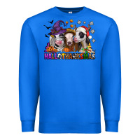 True Royal Happy Hallothanksmas heifers Premium Sweatshirt - NancyCooperArtShop