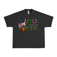 Pigment Black teacher of monster Urban Heavy Tee - CowhideDigitalArt