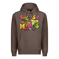 Coffee tacos and margaritas Premium Hoodie - LillyAllenDesigns