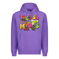Purple tacos and margaritas Premium Hoodie - LillyAllenDesigns
