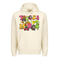 Sandshell tacos and margaritas Premium Hoodie - LillyAllenDesigns