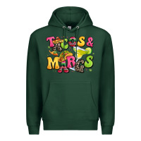 Sports Green tacos and margaritas Premium Hoodie - LillyAllenDesigns