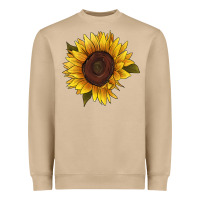 Mushroom sunflower Heavyweight Sweatshirt - RanaPortraitStore