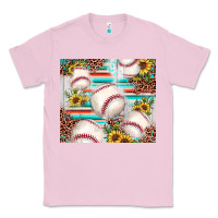 Bubblegum Pink baseball leopard sunflower Classic Tee - JahusDesignShop