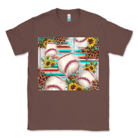 Chestnut baseball leopard sunflower Classic Tee - JahusDesignShop