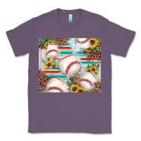 Lavender baseball leopard sunflower Classic Tee - JahusDesignShop
