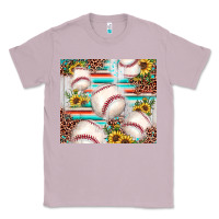 Lilac baseball leopard sunflower Classic Tee - JahusDesignShop