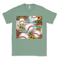 Sage baseball leopard sunflower Classic Tee - JahusDesignShop