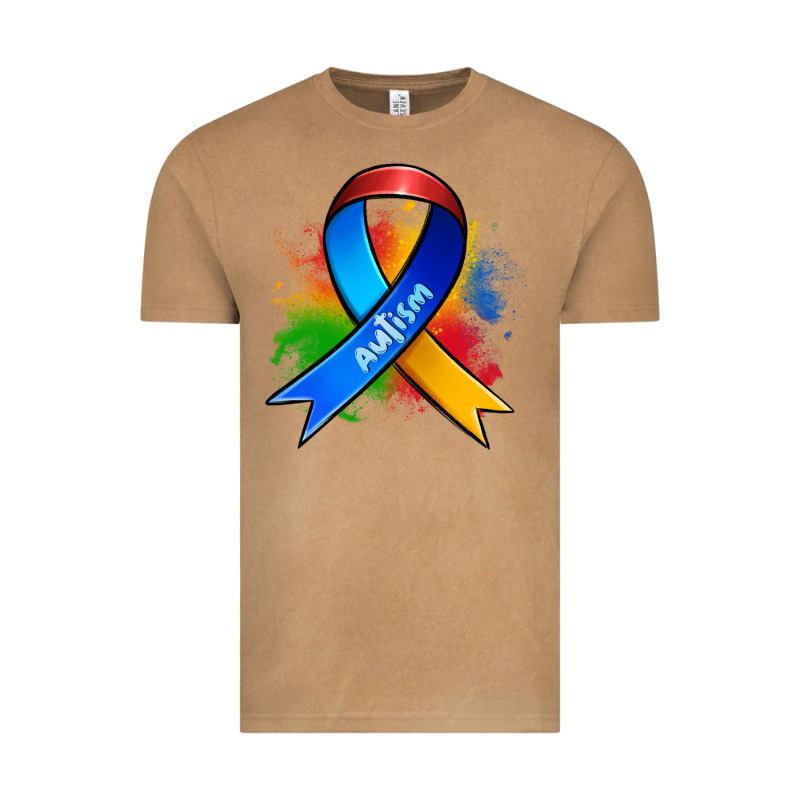 Autism Ribbon Vintage Tee by Zillion Design Studio | Teevron