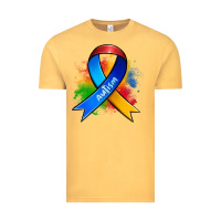 Vintage Mustard autism ribbon Vintage Tee - Zillion Design Studio